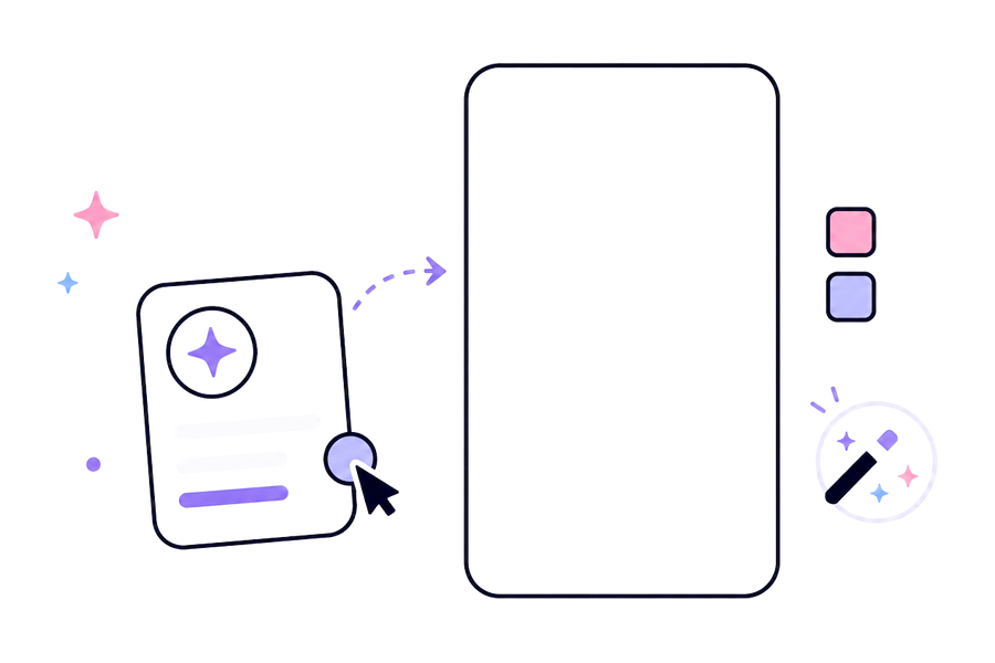 Type a topic for the AI reels generator